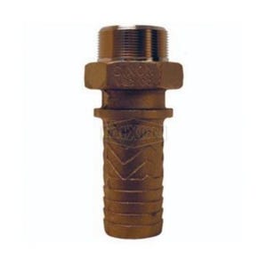 Dixon® BMS6 Boss™ Hose Stem, 3/4 in, MNPT x Hose Shank, Brass, Domestic