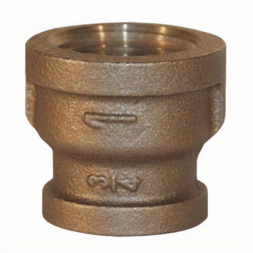 Dixon® BR5038B Bell Reducer, 1/2 x 3/8 in Nominal, FNPT End Style, 125 lb, Brass, Domestic
