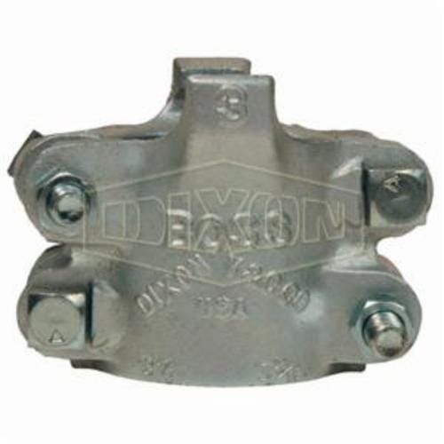 Dixon® BU34 Boss™ 4-Bolt Clamp, 3-6/64 to 3-28/64 in Nominal, Iron Band, Domestic