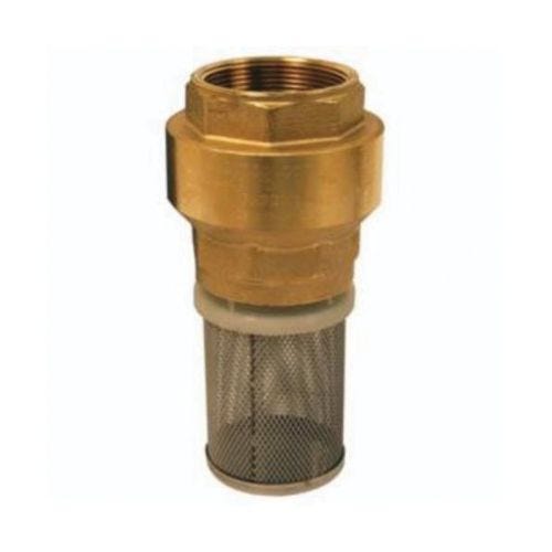 Dixon® BVFS35 Spring-Loaded Check Valve with Strainer, 3 in Nominal, FNPT End Style, Brass Body, NBR Seat Soft goods, Import