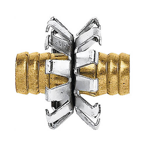 Dixon® C58HM Mender GHT Brass Clincher Repair Fitting, 5/8 in