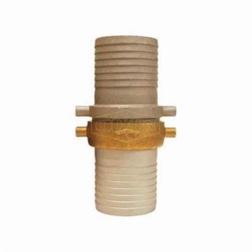 Dixon® CAB150 King™ Short Shank Suction Coupling with Brass Nut, 1-1/2 in Nominal, NPSM End Style, 4-11/16 in L