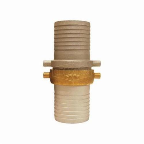 Dixon® CAB200 King™ Short Shank Suction Coupling with Brass Nut, 2 in Nominal, NPSM End Style, 5-15/32 in L