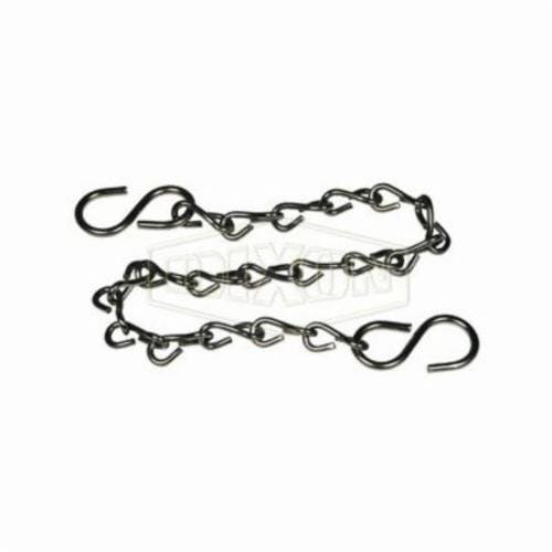 Dixon® CH-SS-6 Jack Chain with S-Hook, Stainless Steel, Domestic