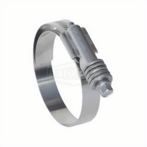 Dixon® CT350L Constant Torque Worm Gear Clamp, 2-3/4 to 3-5/8 in Clamp, Stainless Steel Band, Carbon Steel Bolt, Domestic