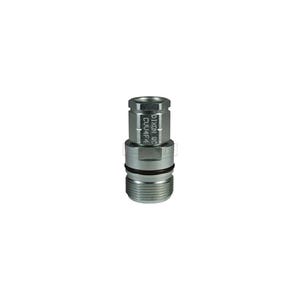 Dixon® CVV6F6 DQC CVV European Interchange Female Plug, 3/4-14 Nominal, Female NPTF, Steel
