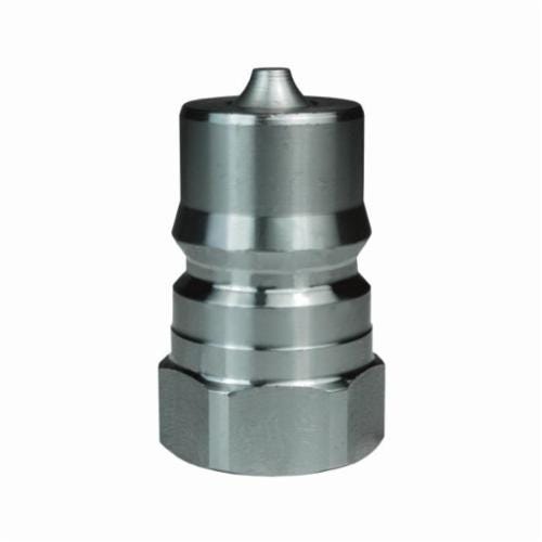 Dixon® D-H4F4-S H Series Food Grade Hydraulic Interchange Coupler, 1/2 in x 1/2-14 Nominal, Quick-Connect x Female NPTF, 303 Stainless Steel, Domestic