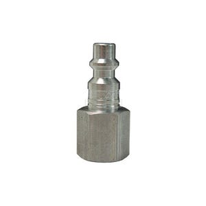 Dixon® D2F2-S Industrial Female Quick Connect Plug, 1/4-18 Nominal, Quick Disconnect Plug x NPTF, 300 psi Pressure