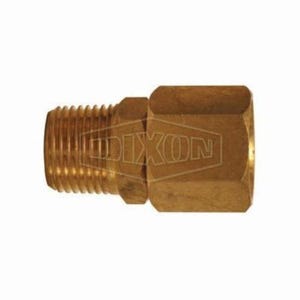 Dixon® D344R In-Line Swivel, 1/4 in, FNPT x MNPT, Brass