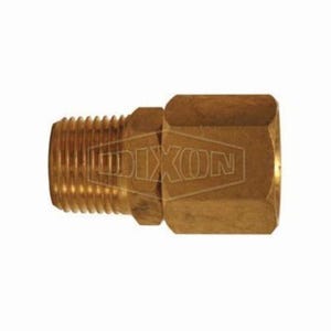 Dixon® D366R In-Line Swivel, 3/8 in, FNPT x MNPT, Brass
