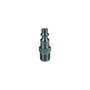Dixon® D3BM3 DF Series Industrial Male Quick Disconnect Pneumatic Plug, 3/8-19 Nominal, Quick Disconnect Plug x BSPP, 500 psi Pressure, Steel