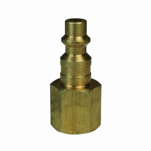 Dixon® D3F3-B DF Series Interchange Plug, 3/8-18 Nominal, FNPTF End Style, Brass