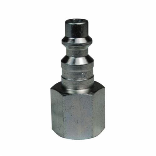 Dixon® D3F3 DF Series Industrial Interchange Quick Disconnect Pneumatic Nipple, 3/8 in Nominal, Quick Disconnect Plug x FNPT, 500 psi Pressure, Steel