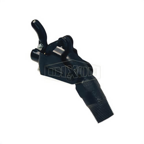 Dixon® D75 Drum Gate Valve, 2 in, MNPT, Iron Body