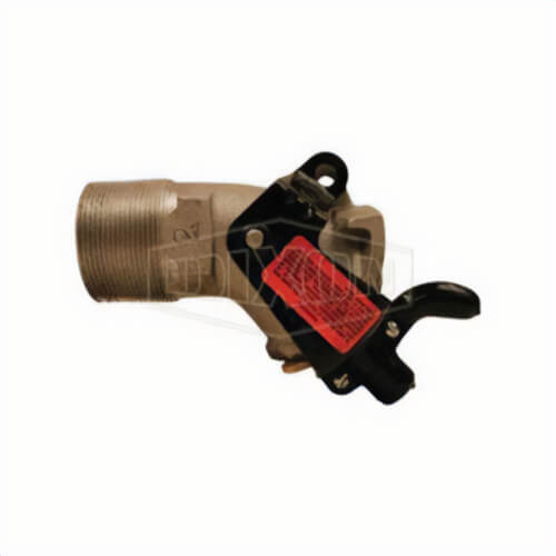 Dixon® D75AL Drum Gate Valve, 2 in, MNPT, Aluminum Body