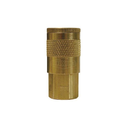 Dixon® DC2 Tru-Flate Air Chief Automotive Female Quick Connect Coupler, 1/4-18 Nominal, Quick Connect Coupler x NPTF