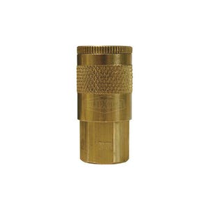 Dixon® DC2 Tru-Flate Air Chief Automotive Female Quick Connect Coupler, 1/4-18 Nominal, Quick Connect Coupler x NPTF