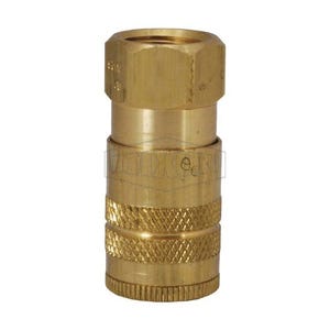 Dixon® DC2023 Air Chief Industrial Female Quick Connect Coupler, 3/8-18 Nominal, Quick Connect Coupler x NPTF