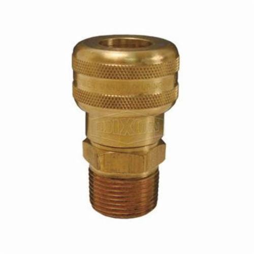 Dixon® DC2103 Air Chief Industrial Male Quick Connect Coupler, 3/8-18 Nominal, Quick Connect Coupler x NPTF