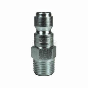 Dixon® DCP1 Tru-Flate Air Chief Automotive Male Quick Connect Plug, 1/4-18 Nominal, Quick Connect Plug x NPTF