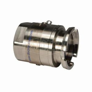 Mann-Tek by Dixon® DDA200SS Mann Tek Dry Disconnect Adapter Tank Unit with FKM (FPM) Seals, 2 in Nominal, Adapter x FNPT End Style, 316 Stainless Steel