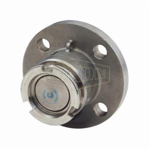 Mann-Tek by Dixon® DDA200SSFL Mann-Tek Dry Disconnect Adapter Tank Unit, 2 in Nominal, Adapter x Class 150 ASA Flange End Style