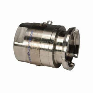 Mann-Tek by Dixon® DDA300SS Mann Tek Dry Disconnect Adapter Tank Unit with FKM (FPM) Seals, 3 in Nominal, Adapter x FNPT End Style, 316 Stainless Steel