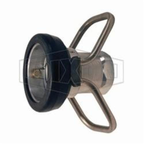 Mann-Tek by Dixon® DDC400GM Mann Tek Dry Disconnect Coupler Hose Unit with FKM (FPM) Seals, 4 in Nominal, Coupler x FNPT End Style, Gunmetal, Domestic