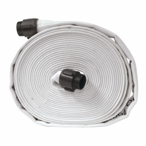 Dixon® DM15100RAT Double Jacket Mill Hose, 1-1/2 in, NPT, 100 ft L L, 200 psi Working, Aluminum, Domestic