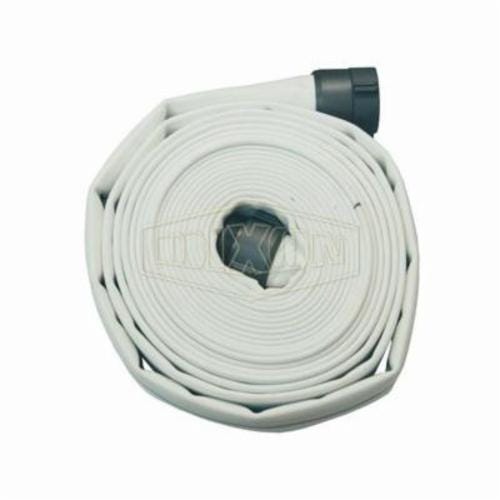 Dixon® DM15-50RAS Double Jacket Mill Hose, 1-1/2 in, NPSH, 50 ft L L, 200 psi Working, Aluminum, Domestic