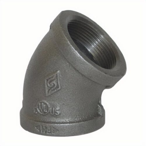Dixon® EL4575 45°  Pipe Elbow, 3/4 in Nominal, FNPT End Style, Iron