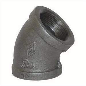 Dixon® EL4575 45° Pipe Elbow, 3/4 in Nominal, FNPT End Style, Iron