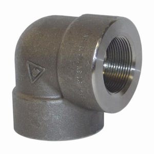 Dixon® EL90125FS Threaded 90° Pipe Elbow, 1-1/4 in Nominal, FNPT End Style, 2000 lb, Forged Steel