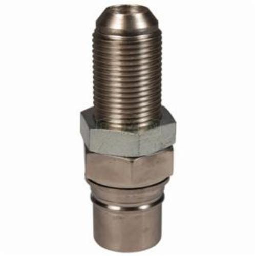 Dixon® FloMax ERJ Standard Engine Oil Bulkhead Receiver, 3/4 in Nominal, Male JIC, Aluminum, Domestic