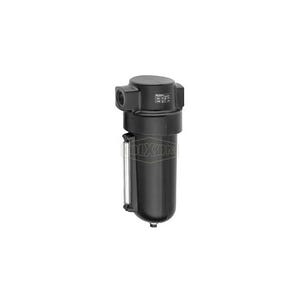 Dixon® F17-B00M Jumbo Compressed Airline Filter with 1/4 Turn Manual Drain and Pyrex® Sight Glass, 1-1/2 in Port, 425 scfm