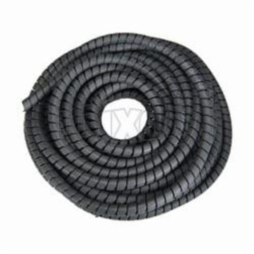 Dixon® FRSGX20 Flame Retardant Spiral Hose and Cable Protection, Black, Domestic