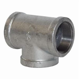 Dixon® FT200G Pipe Tee, 2 x 2 x 2 in Nominal, FNPT x FNPT x FNPT End Style, Iron, Galvanized