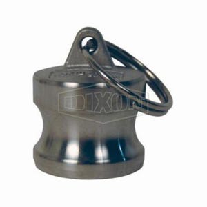 Dixon® G125-DP-SS Global Type DP Cam and Groove Dust Plug, 1-1/4 in Nominal, 316 Stainless Steel, Domestic