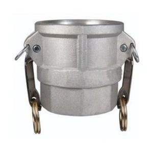 Dixon® G400-D-ALSI Global Type D Cam & Groove Coupler, 4 in Nominal, Female Coupler x FNPT End Style, Aluminum