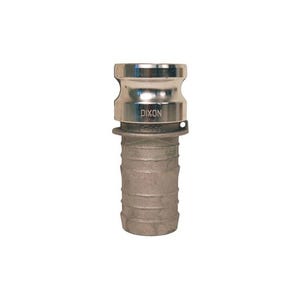 Dixon® G150-E-AL Type E Cam and Groove Adapter, 1-1/2 in, Male Adapter x Hose Shank, Aluminum, Import