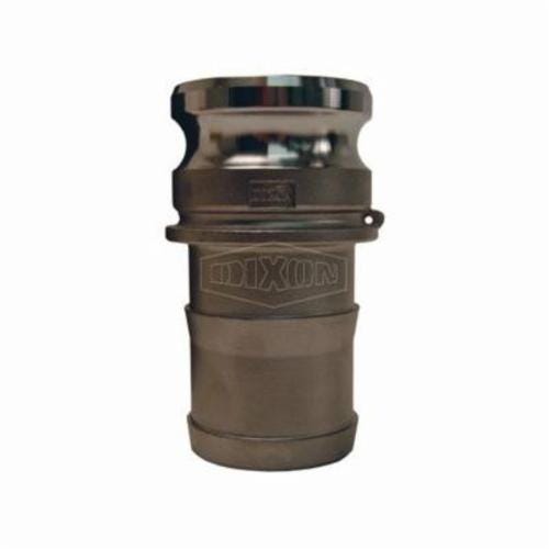 Dixon® G150-E-SS Type E Cam and Groove Adapter, 1-1/2 in, Male Adapter x Hose Shank, 316 Stainless Steel, Domestic