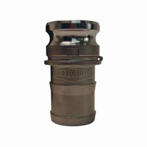 Dixon® G150-E-SS Type E Cam and Groove Adapter, 1-1/2 in, Male Adapter x Hose Shank, 316 Stainless Steel, Domestic
