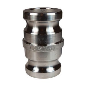 Dixon® G200-AA-SS Type AA Cam and Groove Spool Adapter x Adapter, 2 in, Adapter, 316 Stainless Steel