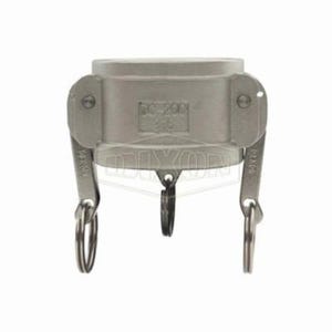 Dixon® G250-DC-SS Global Type DC Cam and Groove Dust Cap with Buna Seal and Stainless Steel Handle, 2-1/2 in, 316 Stainless Steel, Domestic