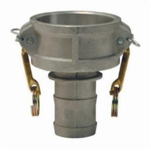 Dixon® G4030-C-AL Global Type C Jump Size Cam & Groove Coupler, 4 x 3 in Nominal, Female Coupler x Hose Shank End Style, Aluminum
