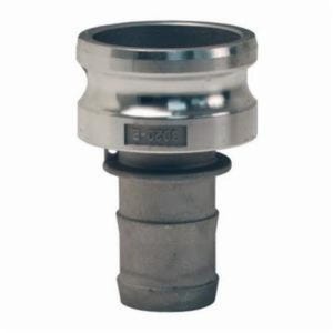Dixon® G4030-E-AL Global Type E Jump Size Cam & Groove Adapter, 4 x 3 in Nominal, Male Adapter x Hose Shank End Style, Aluminum