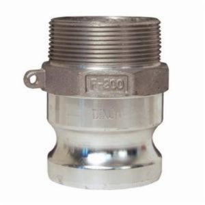 Dixon® G50-F-AL Global Type F Cam & Groove Adapter, 1/2 in Nominal, Male Adapter x MNPT End Style, Aluminum