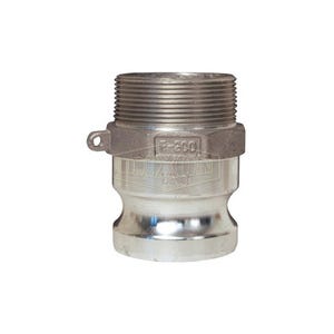 Dixon® G600-F-AL Type F Cam and Groove Adapter, 6 in, Male Adapter x MNPT, Aluminum, Import