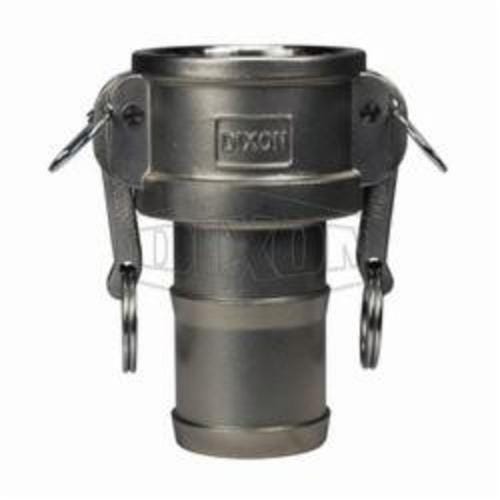 Dixon® G75-C-SS Global Type-C Cam and Groove Coupler, 3/4 in Nominal, Female Coupler x Hose Shank End Style, 316 Stainless Steel, Domestic