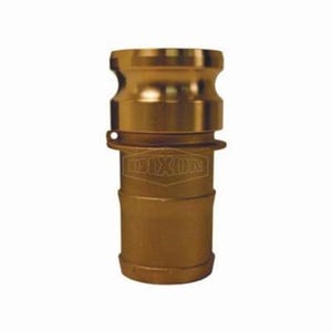 Dixon® G75-E-BR Global Type E Cam and Groove Adapter, 3/4 in, Male Adapter x Hose Shank, Brass, Domestic